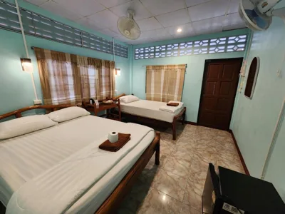 Standard Fan Room (No Air Conditioner) — Coral Resort & Bungalows